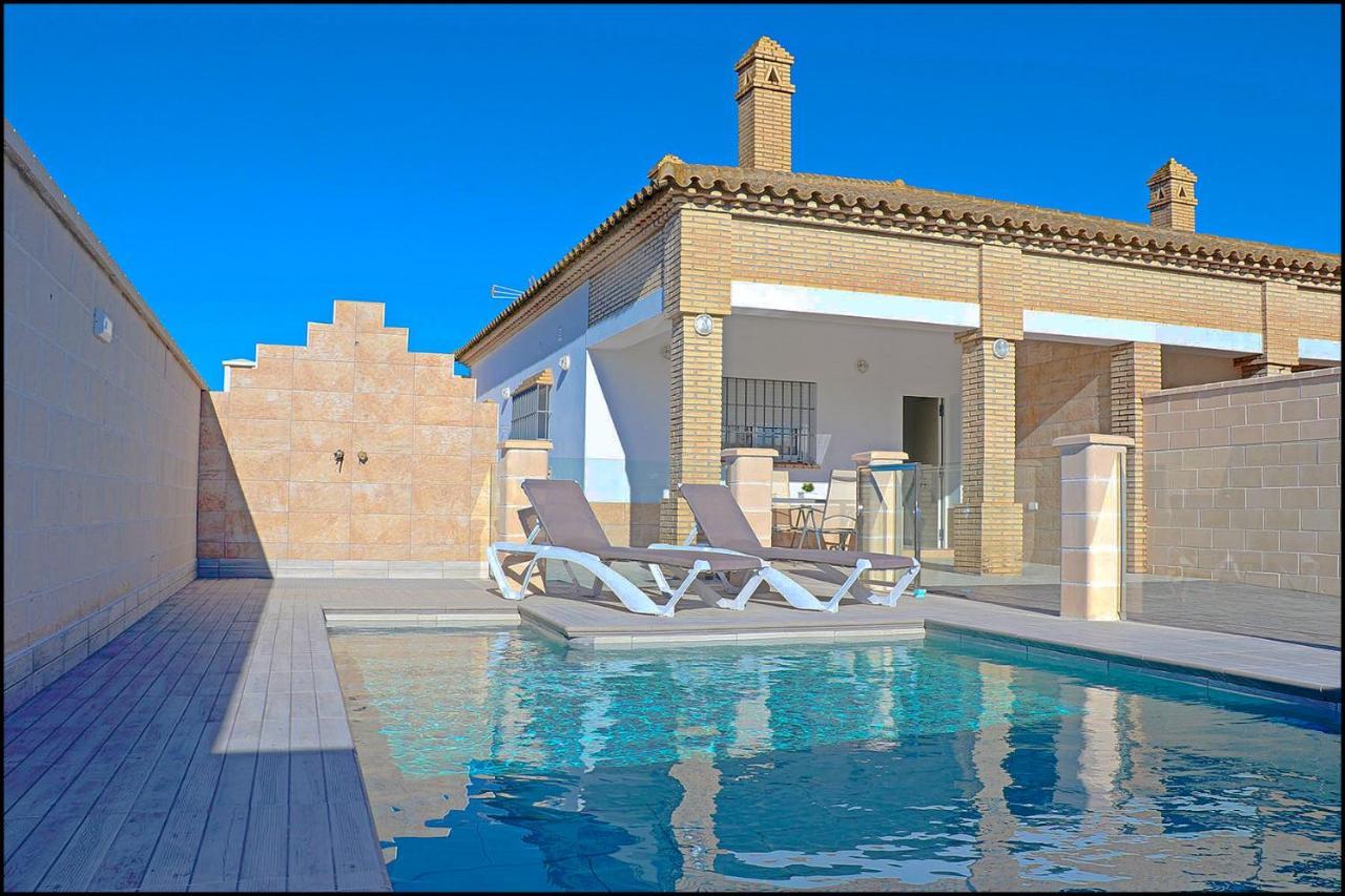 Chalet Penuelas Con Piscina Conil De La Frontera Dış mekan fotoğraf