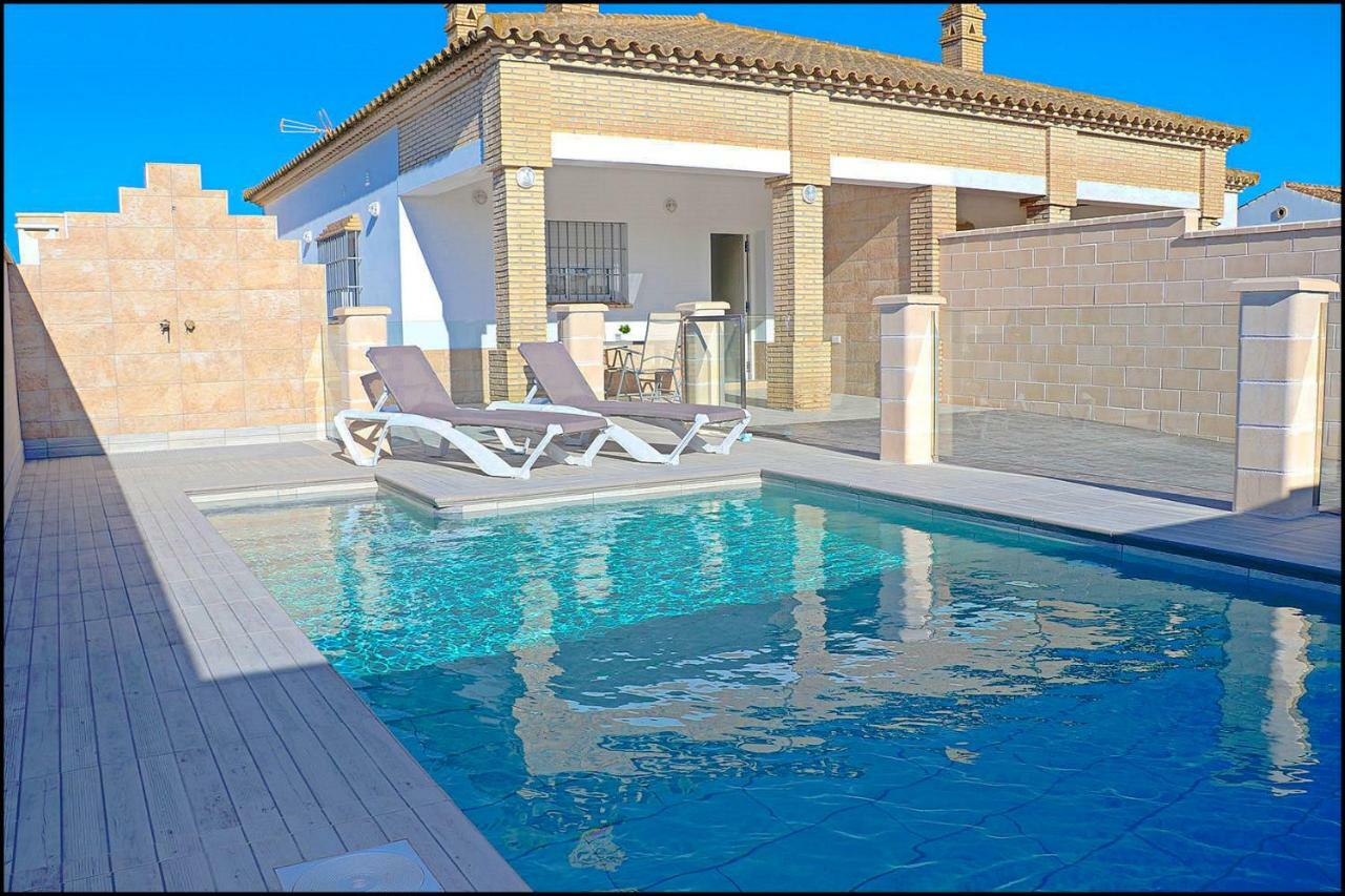 Chalet Penuelas Con Piscina Conil De La Frontera Dış mekan fotoğraf